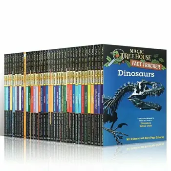 Originaal inglise keeles Lugemine lasteraamatuid 40 Raamatud/Set Magic Tree House Asjaolu, Tracker Lugu Raamatuid, Lapsed, inglise Raamatuid