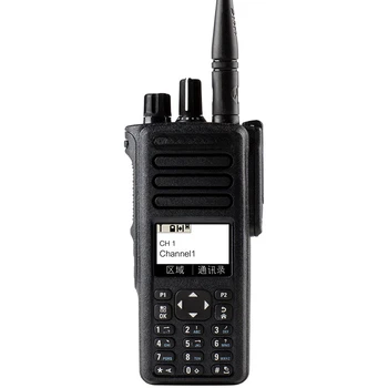 P8660 DP4800 Walkie Talkie DMR-Digitaalne GPS-Dual Band kahesuunaline Raadio VHF/UHF Kaasaskantavad Kõlarid Vahetage Patarei 