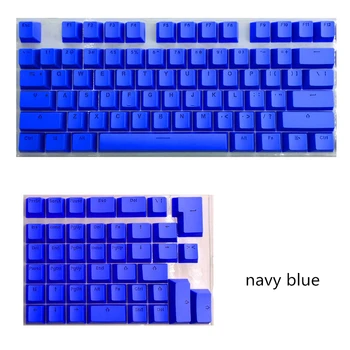 PBT Keycaps Mini Mehaaniline Klaviatuur Sobiks 61/64/68/71/82/84 Paigutusega Klaviatuur, Millel on Läbipaistev RGB Praktiline Kirjad