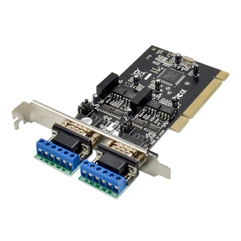 PCI, Et RS422 RS485 Converter-Adapter-Kaart PCI, et 2-Port RS485/RS422 Serial Kaardi MCS9865 Tööstus-Klassi laienduskaardi