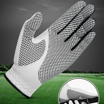 PGM ST017 Vasakule-Paremale Golf Glove Meeste Microfiber Hingav Kiik Koolitus Kindad Pehme Mugav, mittelibiseva Particles남성 골프웨어