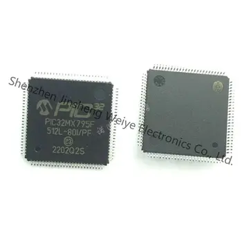 PIC32MX795F512L-80I/PT 32-bitine mikrokontroller - MCU 512KB 128KB Flash USB ENET