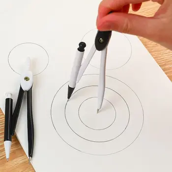 Pliiats Täitmine Plii Kompass Joonistamise Komplekt Pliiats Manus Metallist Matemaatika Geomeetria Tööriistu, Kunsti Kõrge Täpsusega Koostamise Abimaterjalid