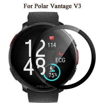 Polari Vantage V3 Smart Watch Band Täielikult Katta HD Selge Katmine Pehme PET PMMA Kile 3D Kaardus Ekraan Kaitsja