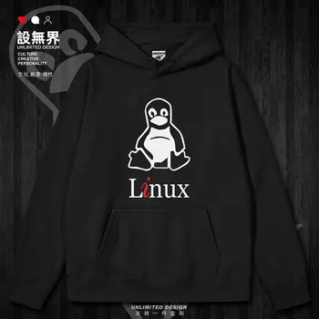 Programmeerija Linux multi-kasutaja võrgu operatsioonisüsteemi koodi arengu mens hupparit Mantel spordi-topp sügis-talve riided