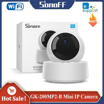 SONOFF GK-200MP2-B WiFi Smart IP Kaamera Smart Home 1080P HD Valve Kaamera IR Night Vision Liikumise Tuvastamise Automaatika Komplekt
