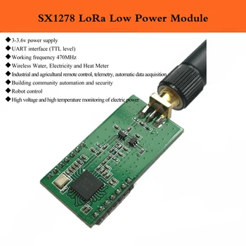 SX1278 Ultra - long-range Wireless Saatja Moodul LoRa Levinud 433MHZ 470MHZ Moodul