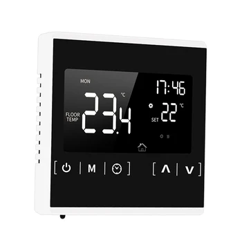 Smart LCD Touchscreen Termostaat Kodu Programmeeritav Põranda Kütte Süsteem Thermoregulator AC 85-250V Temperatuuri Kontroller