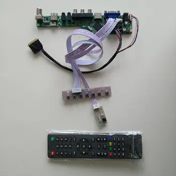 TV HDMI-ühilduva USB-VGA-AV-LCD LED AUDIO Controller Juhatuse ekraan komplekt M101NWT2 R1 / 1024X600 10.1