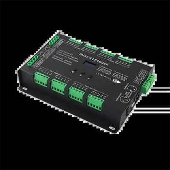 Tasuta Kohaletoimetamine Kõrge Kvaliteedi 32 kanali 96A RGBW DMA 512 LED dekooder töötleja DC5-24V RGBW valgus ribad
