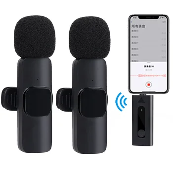 Traadita Bluetooth-Lavalier Mikrofon Mini Mic Mobiiltelefoni PC Subwoofer Car Universal Traadita 3,5 mm Salvestamise Mic