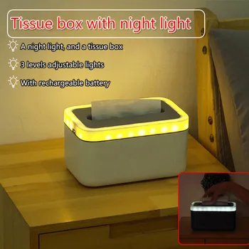 Uuenduslik Paber Korraldaja built-in Night Light Ideaalne Kasutamiseks Kodus või Kontoris