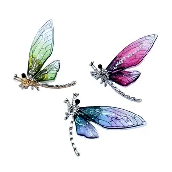 Uus Akrüül-Dragonfly Naiste Sõle Naiselik Temperament Elegantne Loomade Korsett Vintage Stiilis Pin-Riided Naistele