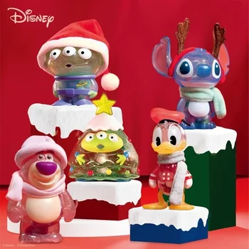 Uus Disney Jõulud Puu Läbipaistev Pundunud Stiilis Seeria Mood Mängida Käsi Dekoratsioon Jõulud Limited Edition Õmblema Donald Du