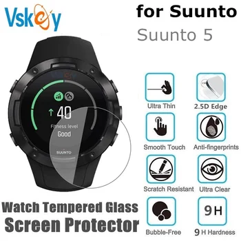 VSKEY 10TK Smart Watch Screen Protector for Suunto 5. Ring Tempererd Klaas Anti-Scratch kaitsekile