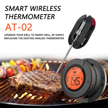 Väljas Smart Digitaalse Juhtmeta Bluetooth-Dome Toidu Keetmiseks Liha Temperatuur Liha Praad Suitsetaja Taimer On Köök Vahend #20
