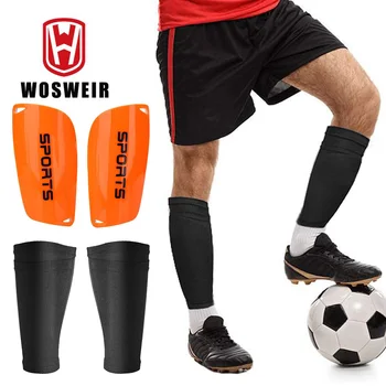 WOSWEIR 1 Paar Soccer Jalgpalli Shin Valvurid Teismelised Sokid Padjad Professionaalne Kilbid Legging Shinguards Varrukad Kaitsevarustus