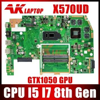 X570UD Sülearvuti Emaplaadi ASUS TUF YX570U YX570UD X570U FX570U FX570UD Sülearvuti Emaplaadi I5 I7 8. Gen GTX1050