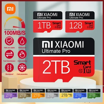 Xiaomi 2TB Micro Mälukaart High Speed SD-Flash Kaart 128GB A2 4K 1 TB Mini SD TF Kaart, Cam GoPro DJI Nintendo Lüliti TF Kaardi