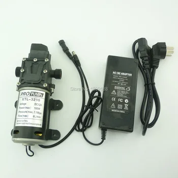 automaatne surve lüliti 100w 100psi 8L/Min, väike elektriline diafragma Suure Surve dc 12v pihusti pump koos power adapter