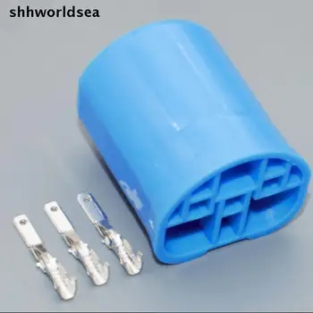shhworldsea 10Kit 9004 HB5 9007 Väliskeermega konnektor HID Plug adapter, esitulede pesa komplekt
